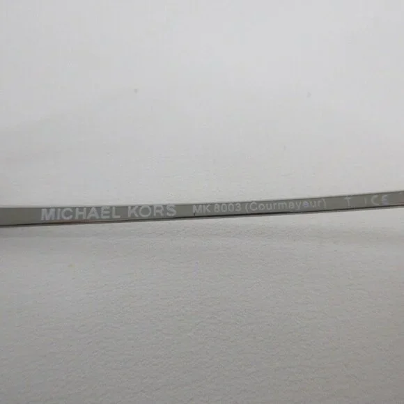 Michael Kors Courmayeur Black Silver Optical MK8003 3005 53-17-135 Eyeglasses - Picture 5 of 10